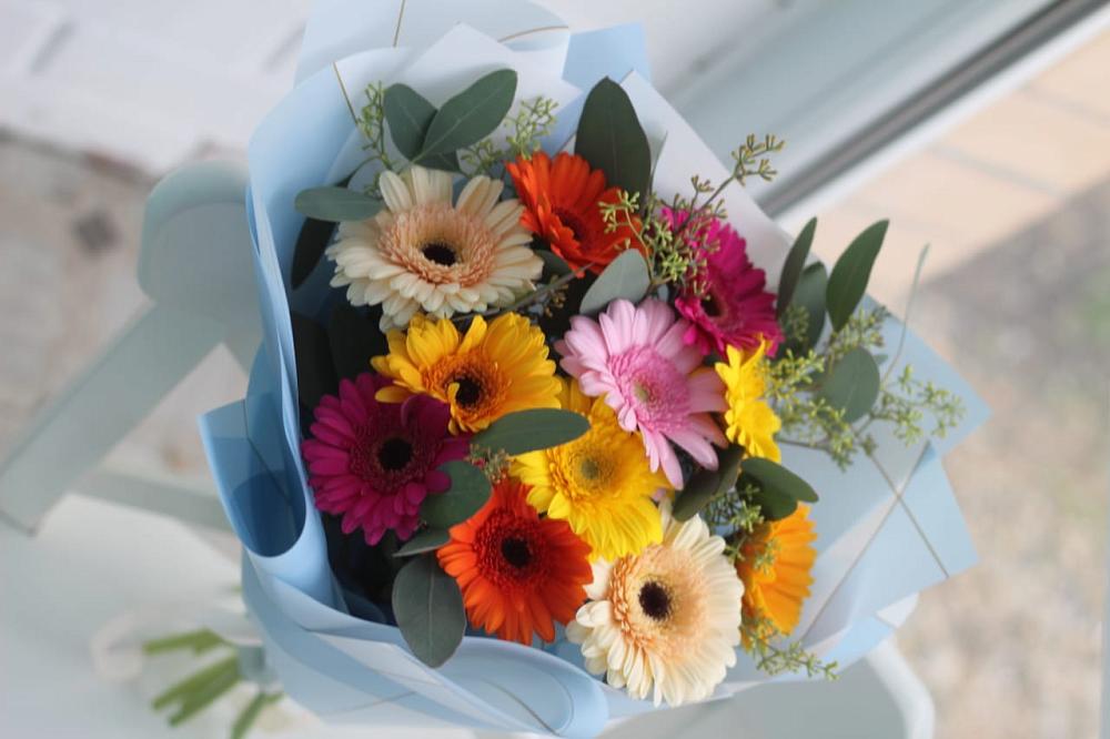 Букет цветов из: Герберы в Лабинске