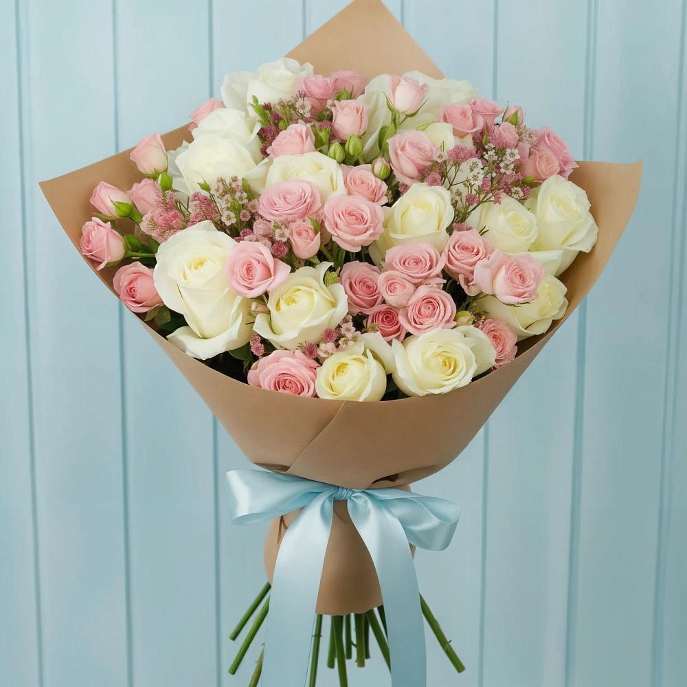 Букет цветов из: Розы в Лабинске