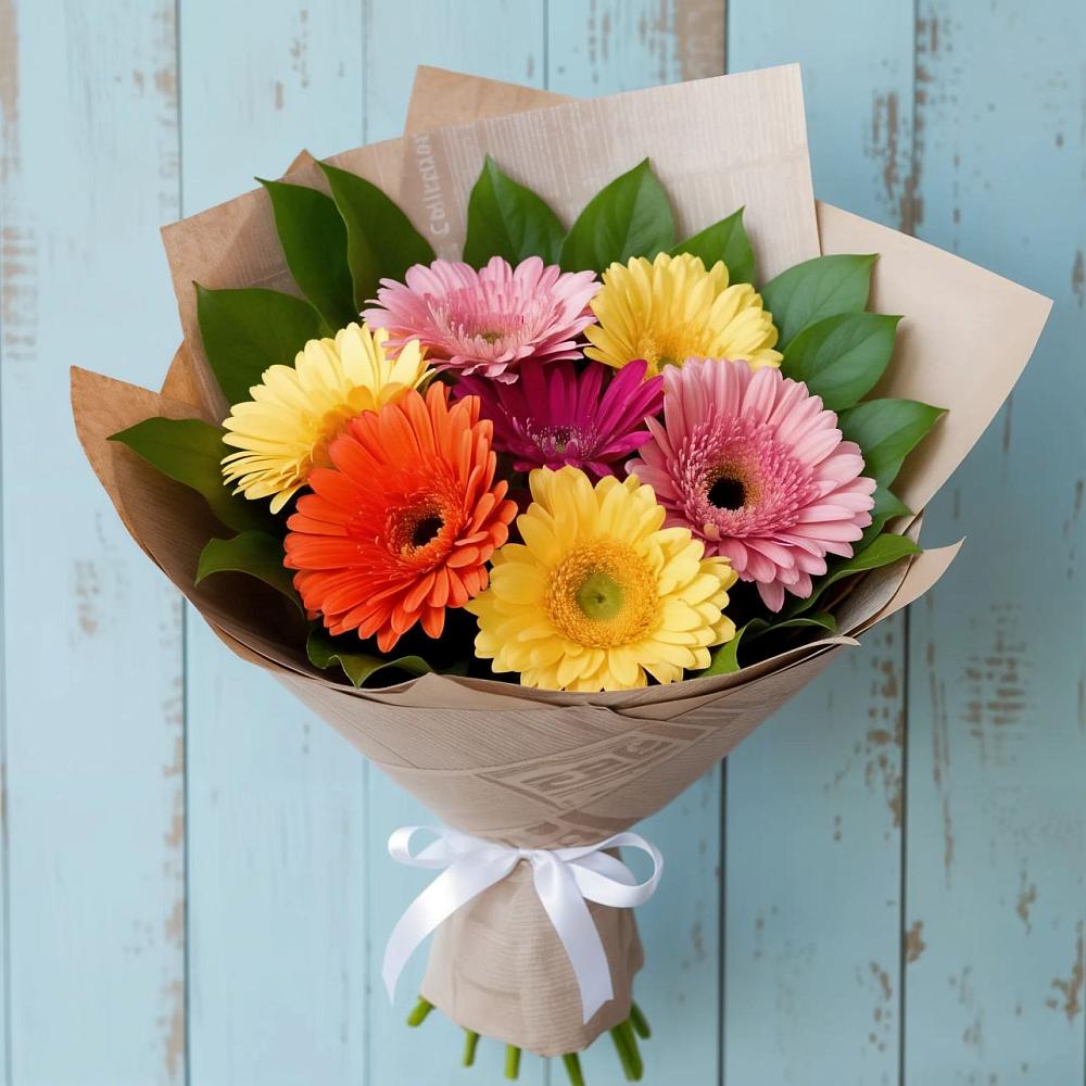 Букет цветов из: Герберы в Лабинске