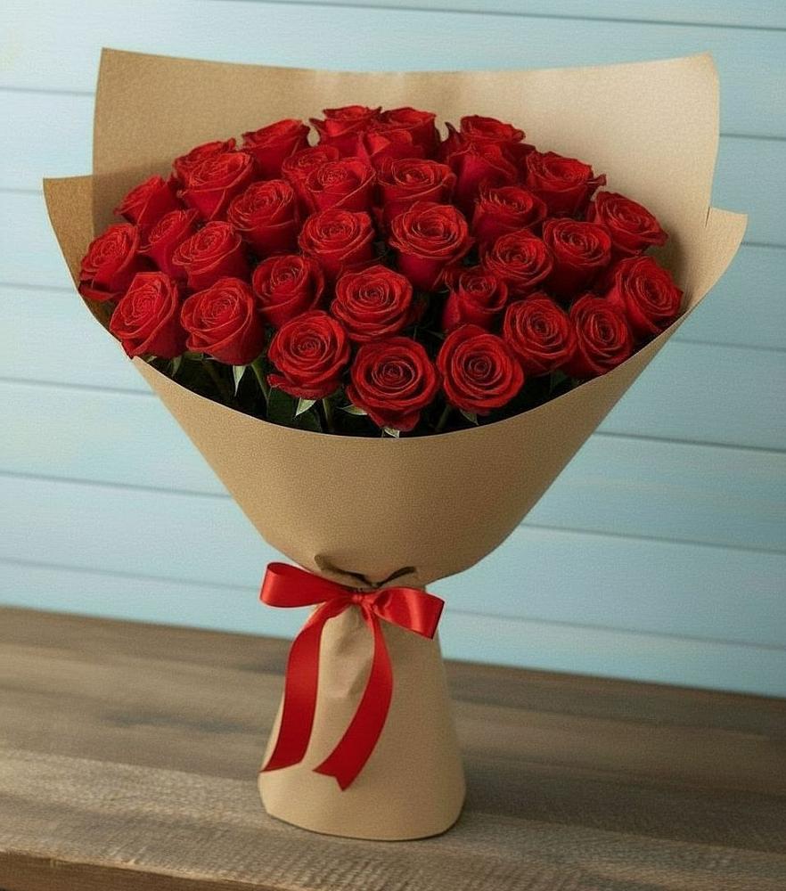 Букет Красные розы Милано в Лабинске