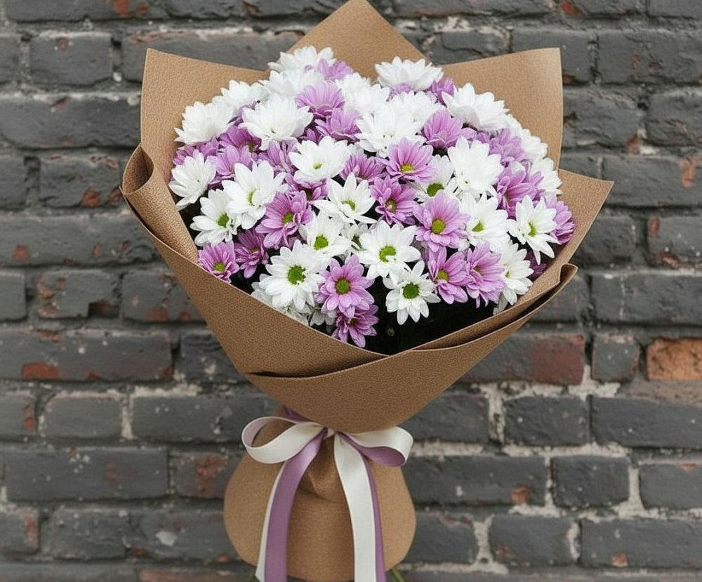 Букет цветов из: Хризантемы в Лабинске
