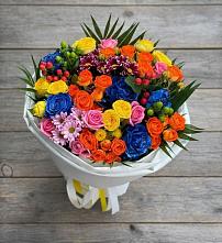 Букет цветов из:  Розы и Хризантемы в Лабинске