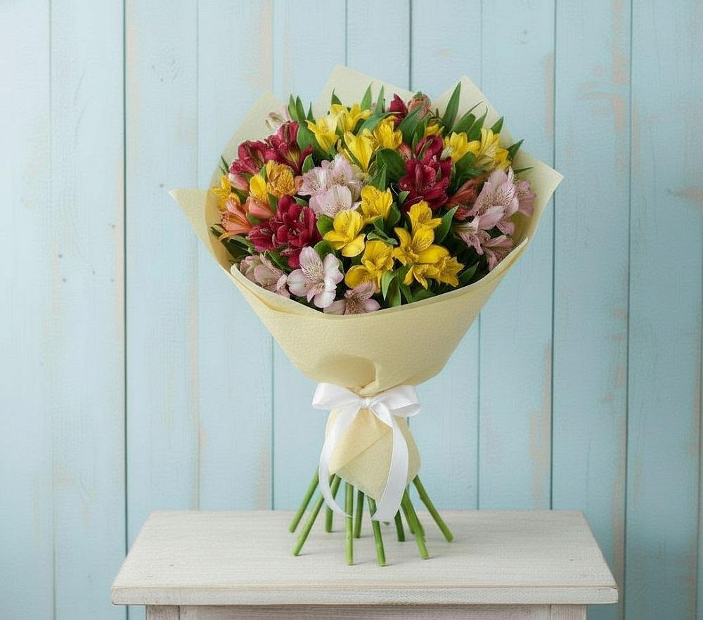 Букет цветов из: Альстромерии в Лабинске